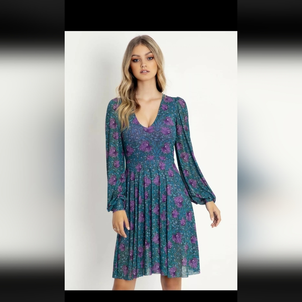 Blackmilk Pimpernel Longline Romance Dress